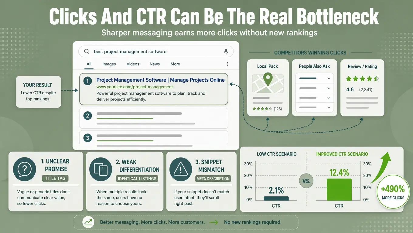 Clicks And CTR Can Be The Real Bottleneck