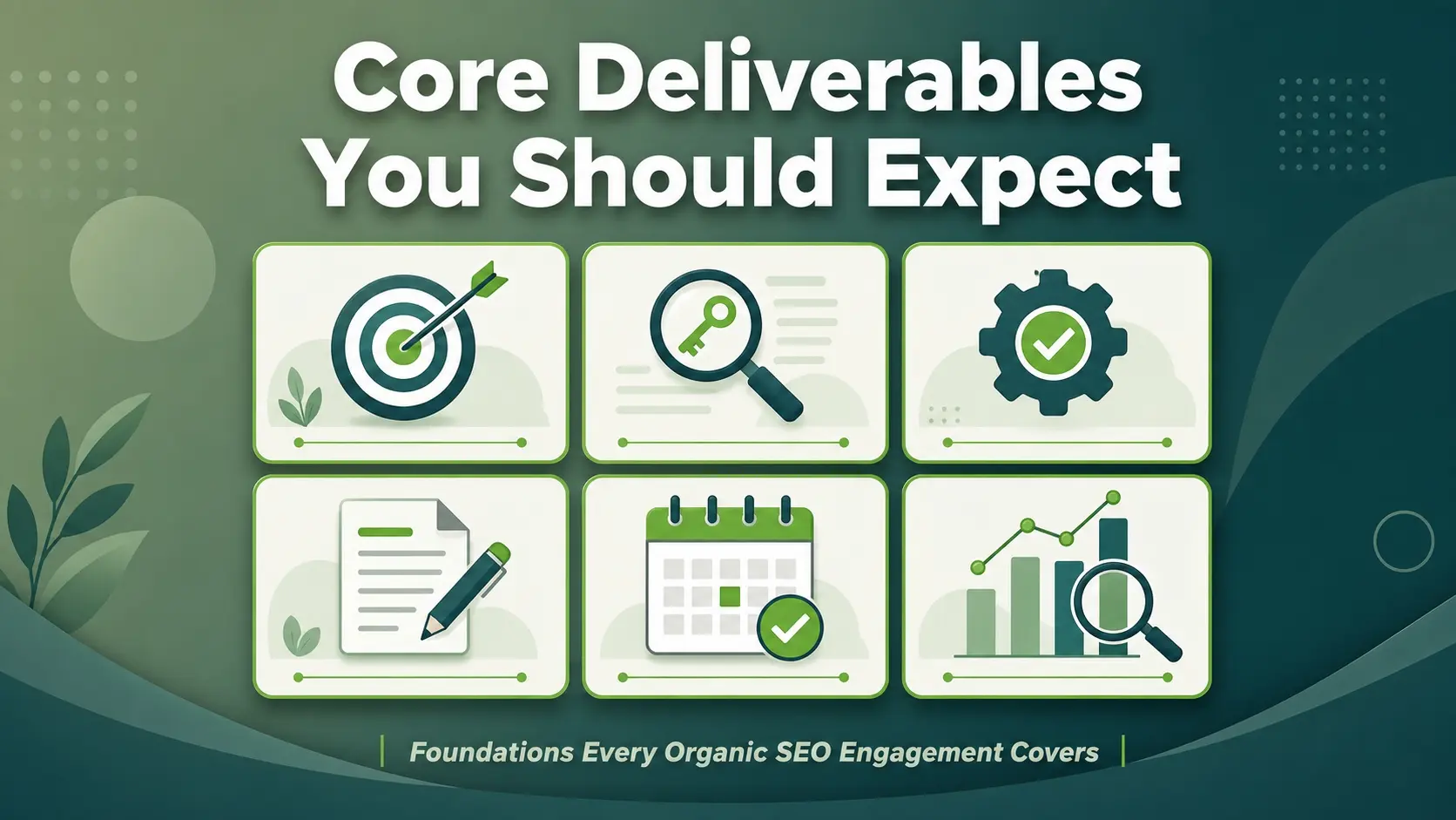 Core Deliverables You Should Expect