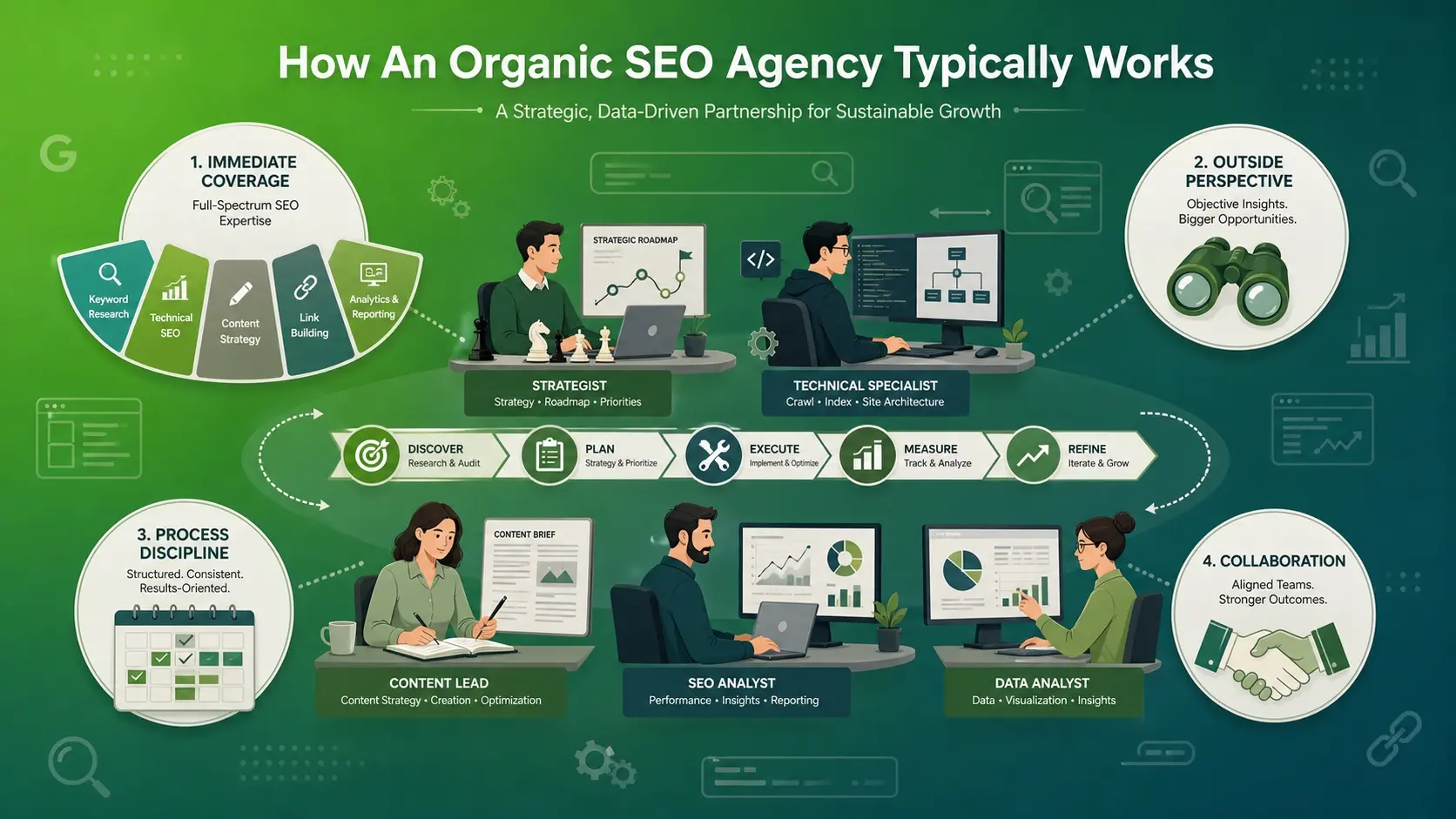 How An Organic SEO Agency Typically Works