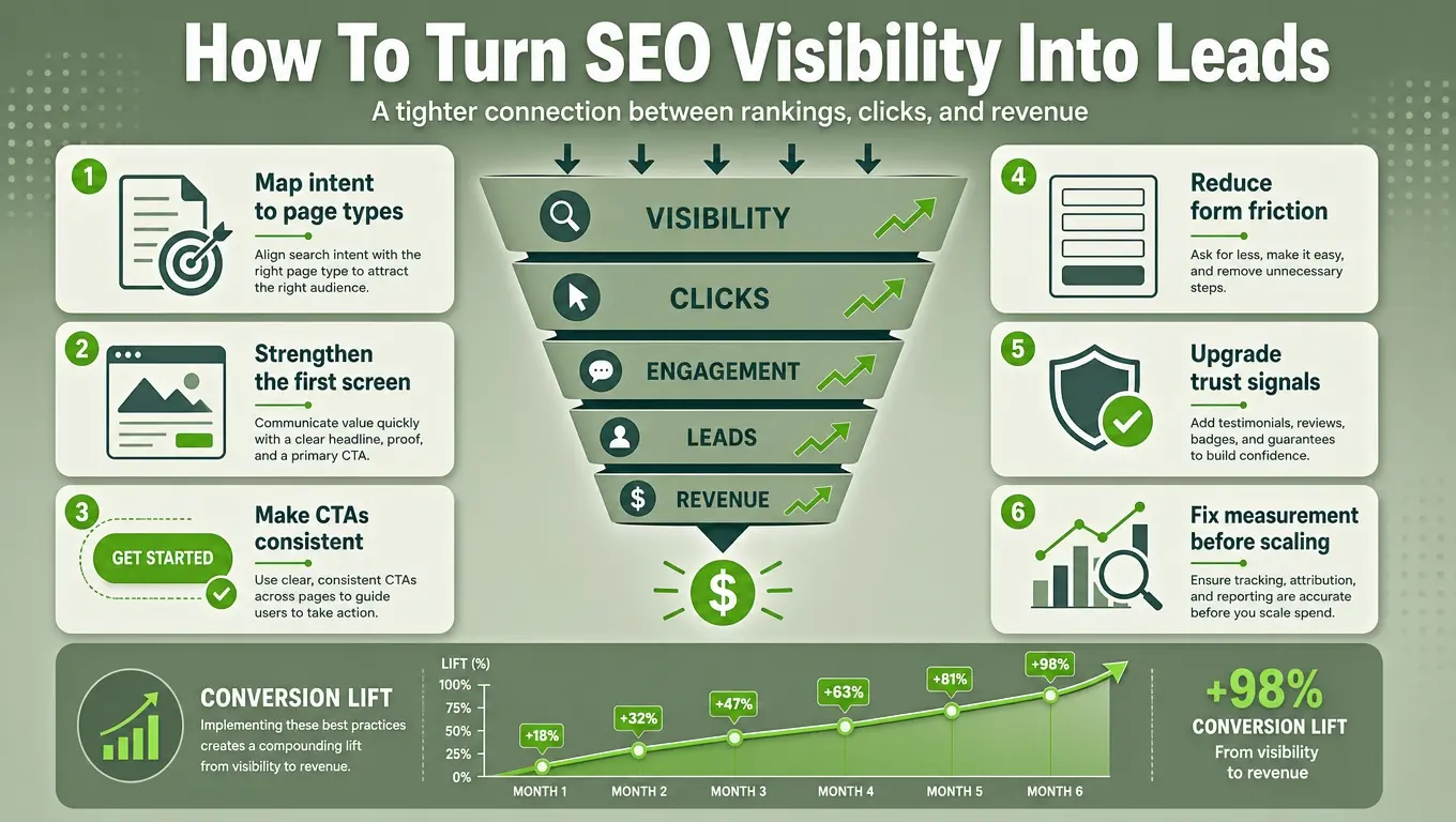 How To Turn SEO Visibility Into Leads