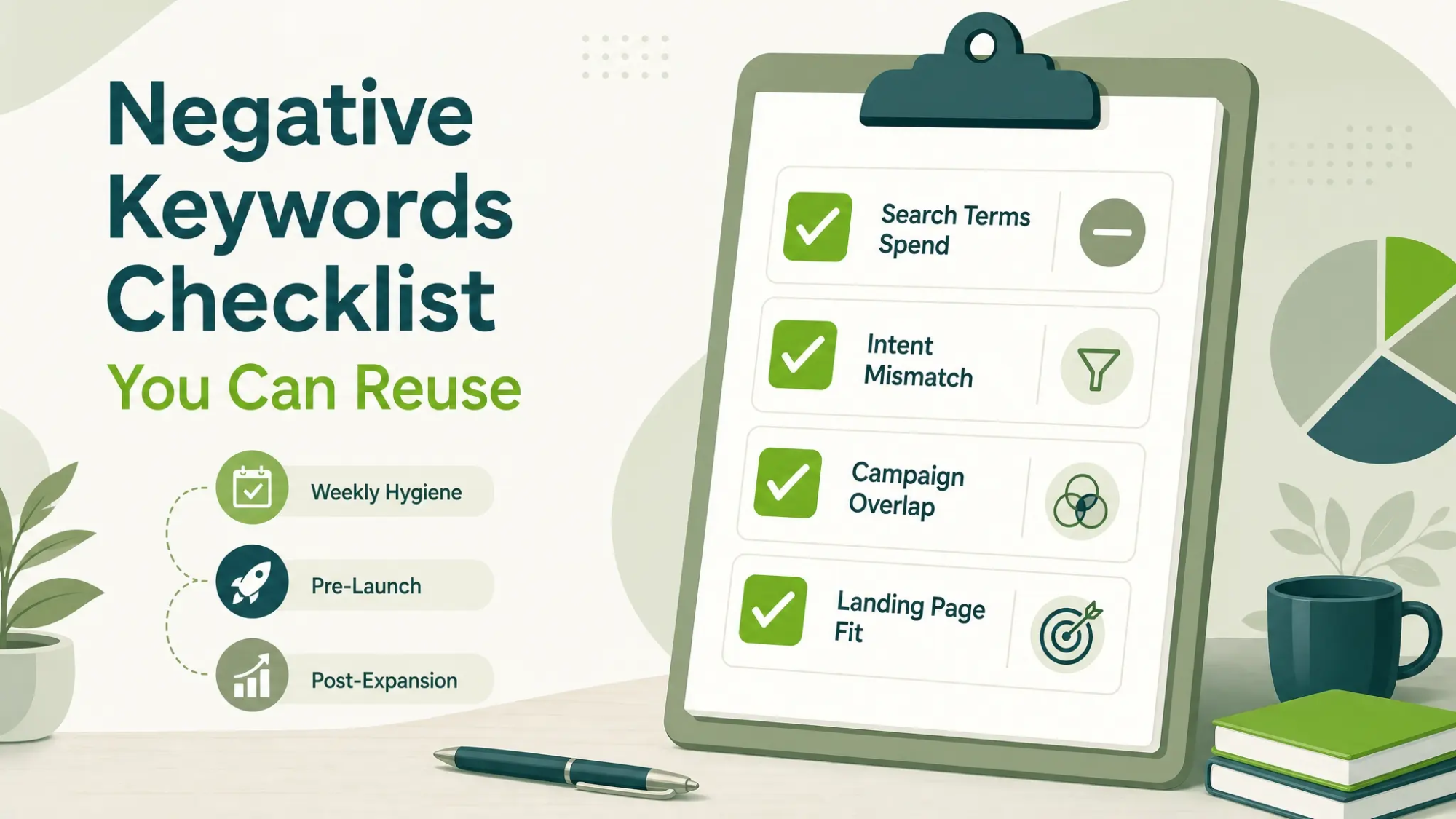 Negative Keywords Checklist You Can Reuse
