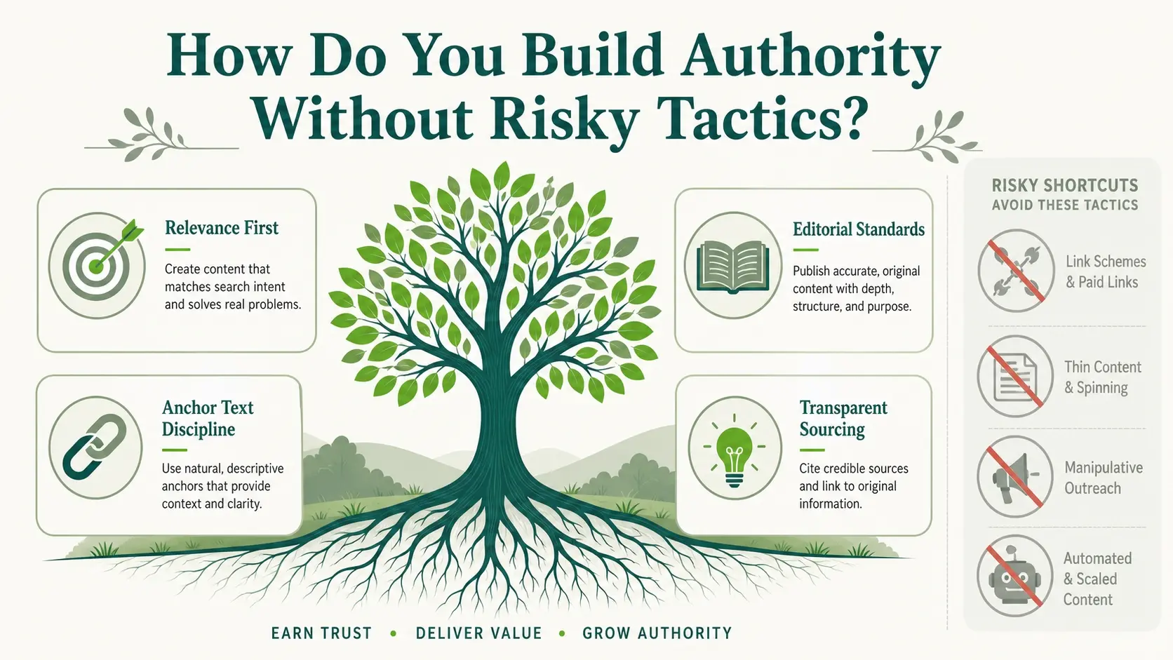 Question Five How Do You Build Authority Without Risky Tactics