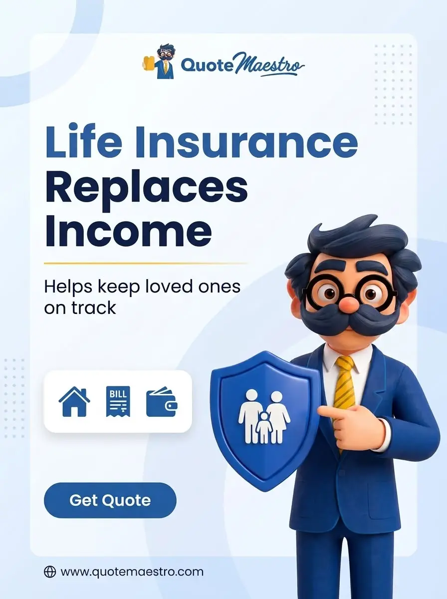 Quote Maestro life insurance social post