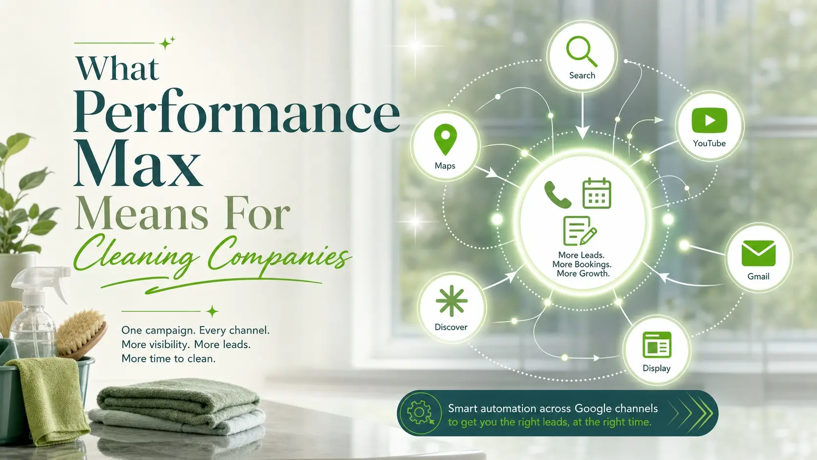 What Performance Max Means For Cleaning Companies