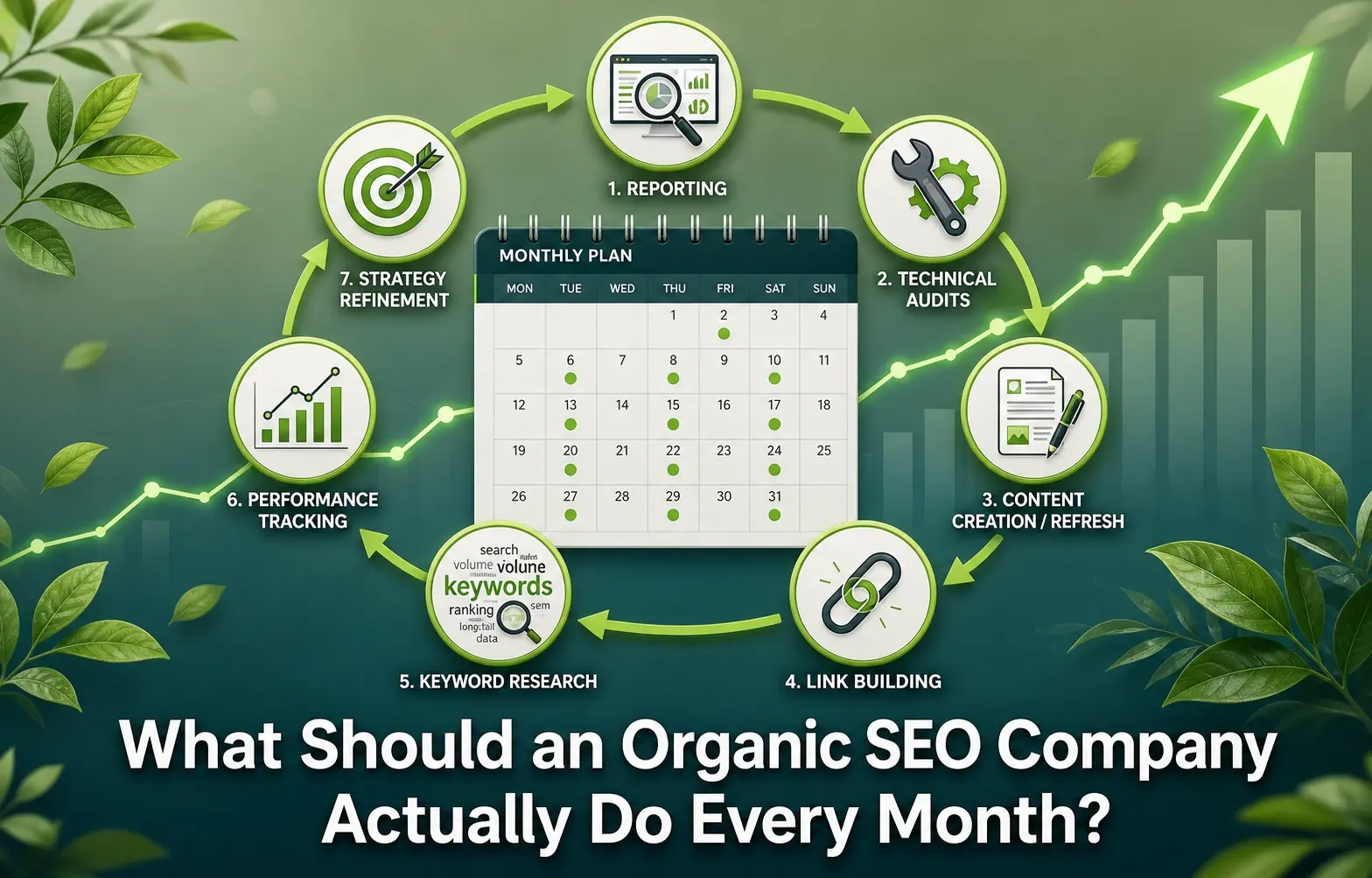 What Should an Organic SEO Company Actually Do Every Month
