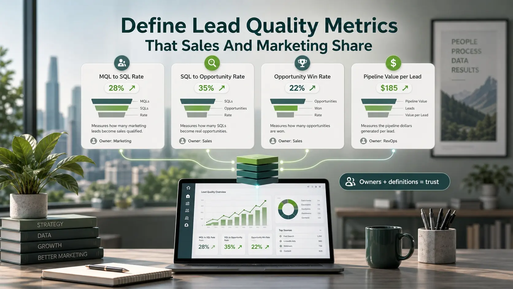 Define Lead Quality Metrics That Sales And Marketing Share