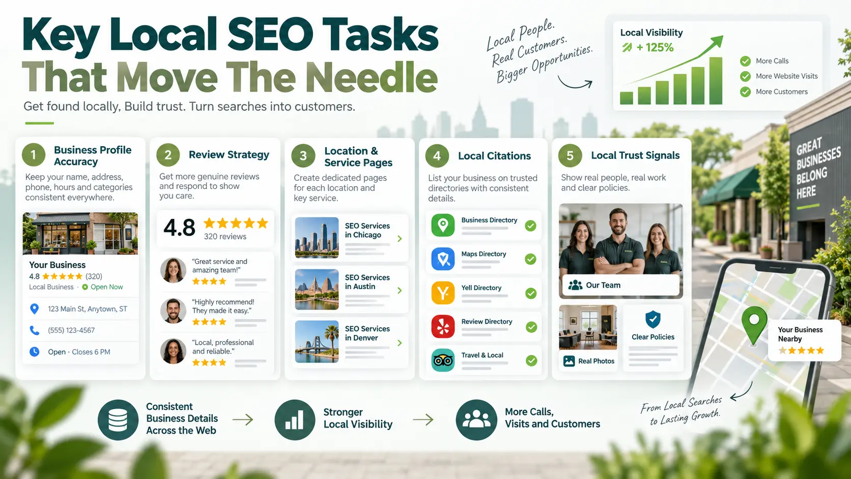 Key Local SEO Tasks That Move The Needle