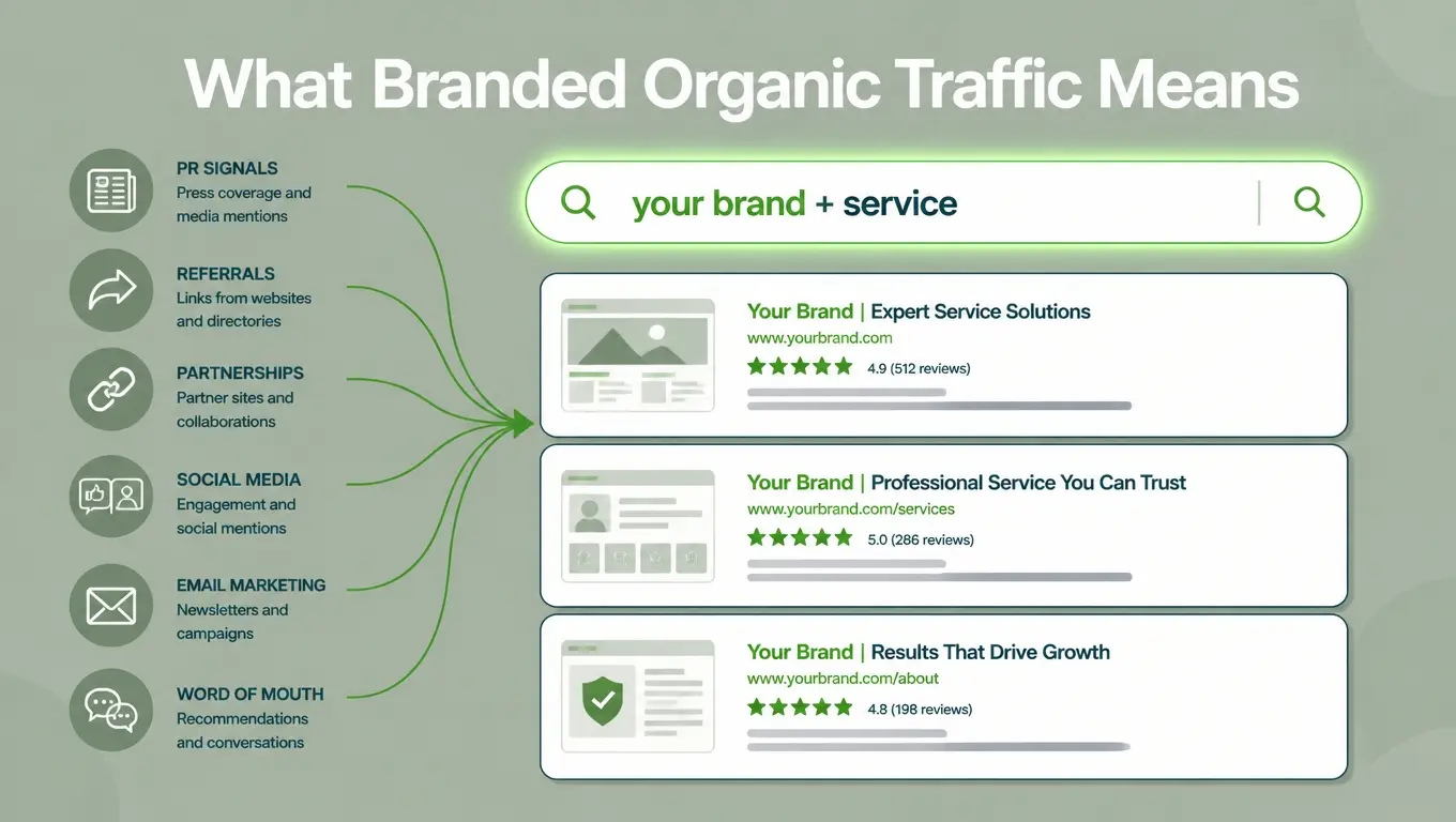 What Branded Organic Traffic Means