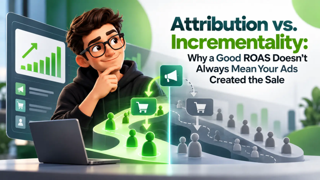 Attribution vs Incrementality Why a Good ROAS Doesn’t Always Mean Your Ads Created the Sale