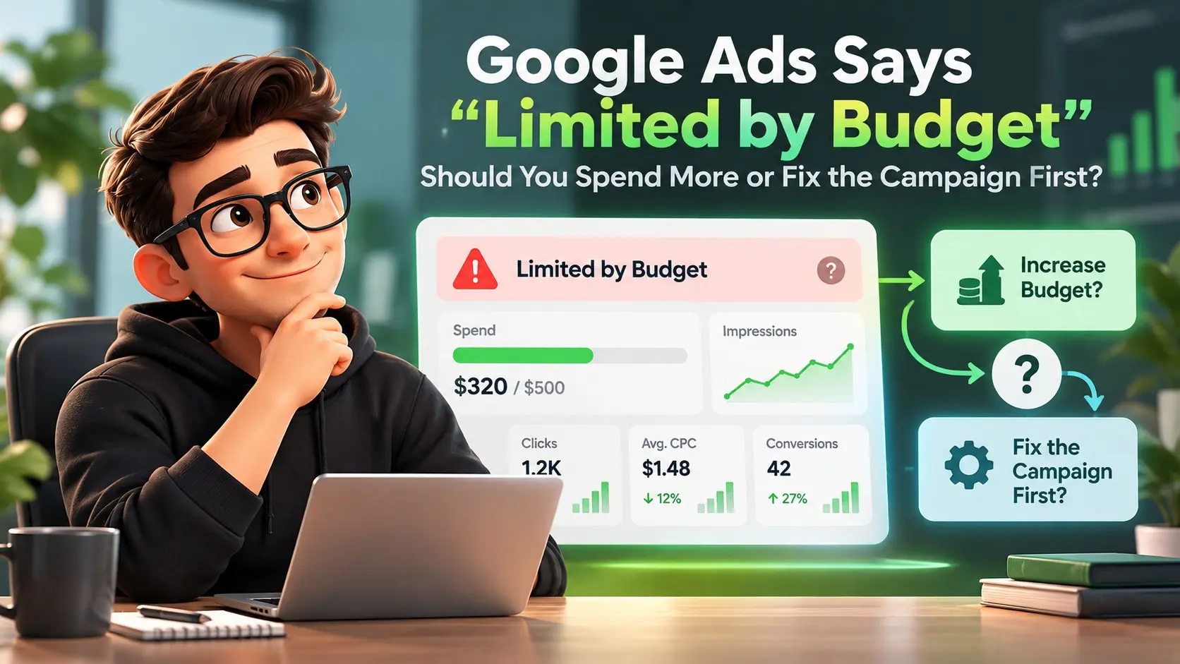 Google Ads Says Limited by Budget Should You Spend More or Fix the Campaign First