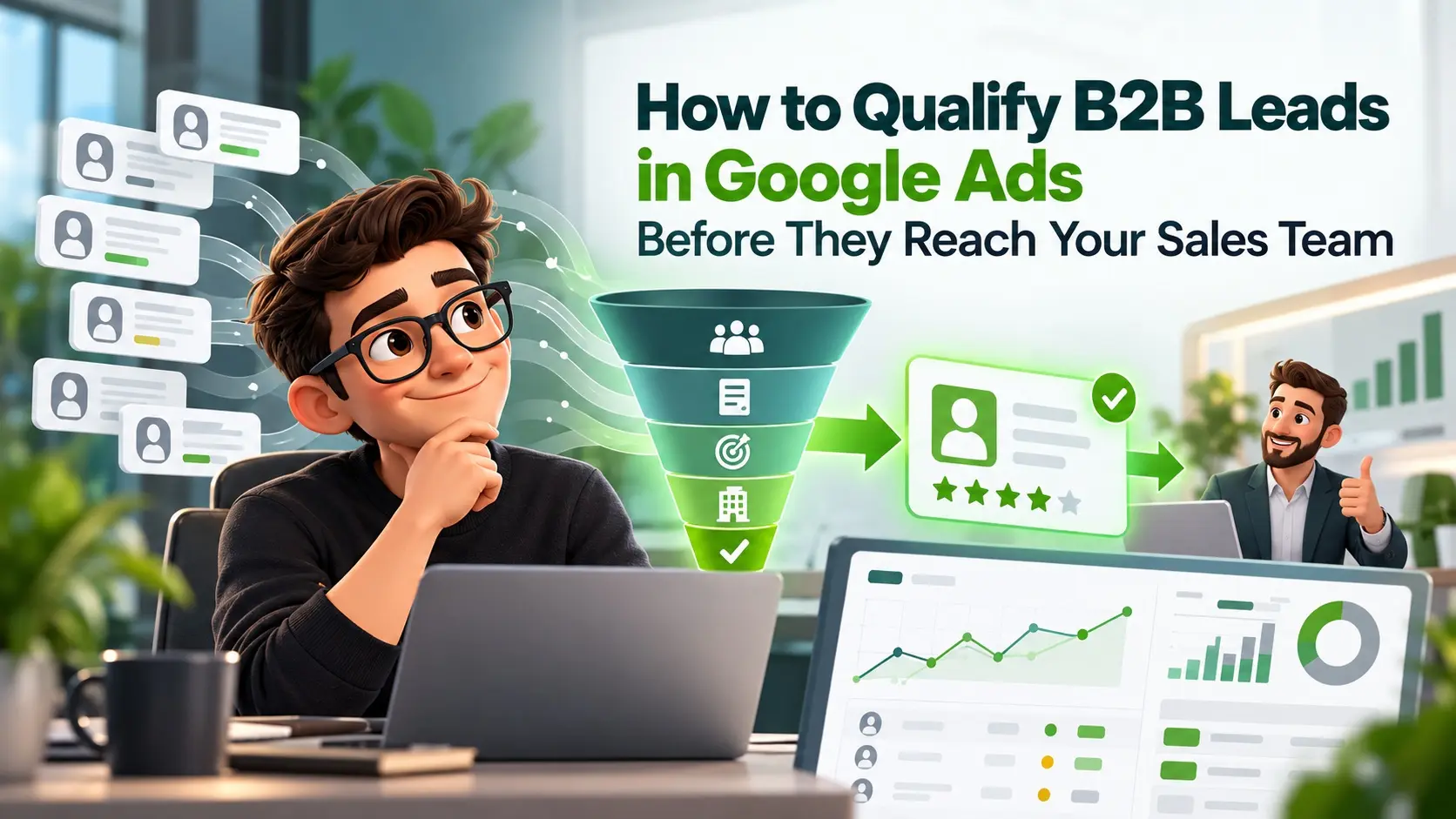 How to Qualify B2B Leads in Google Ads Before They Reach Your Sales Team