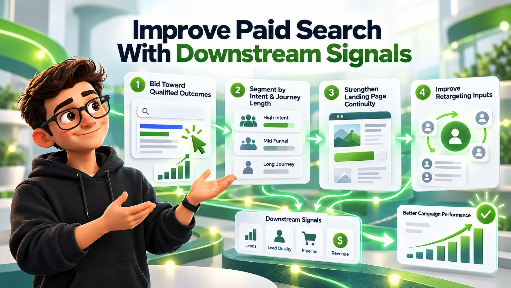 How to Use Downstream Signals to Improve Paid Search