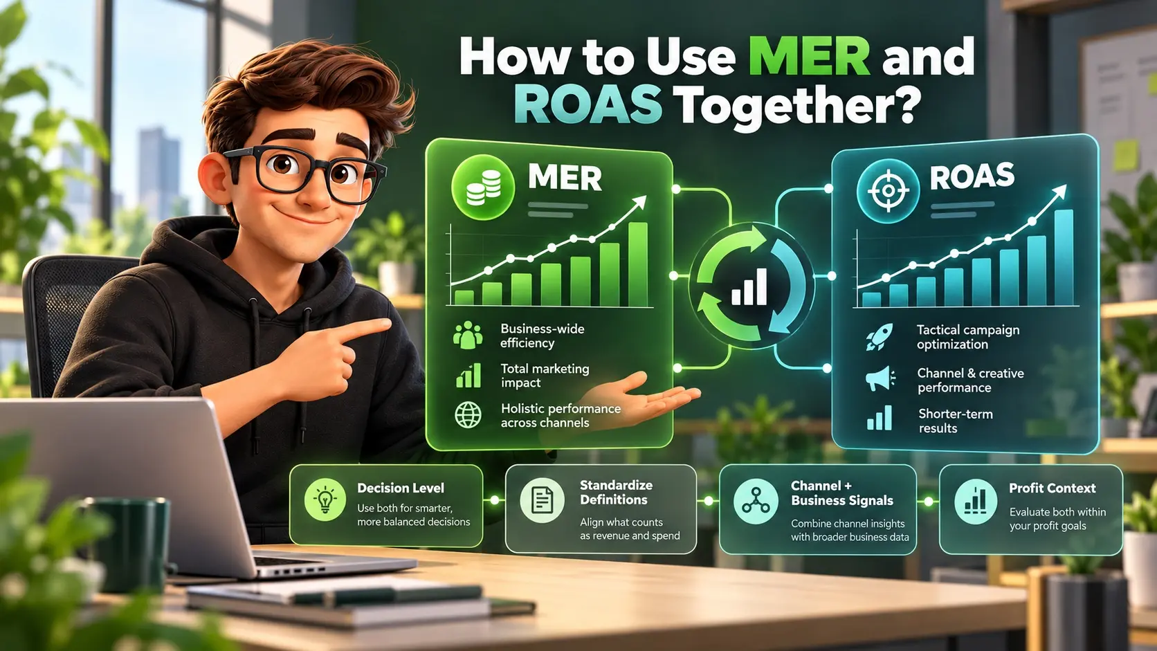 How to Use MER and ROAS Together