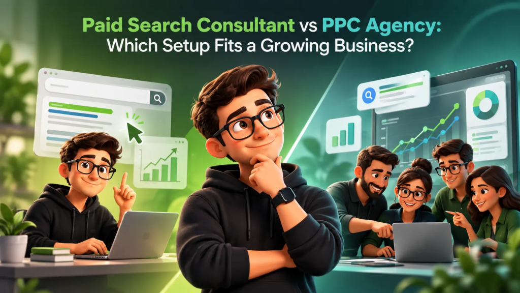 Paid Search Consultant vs PPC Agency Which Setup Fits a Growing Business