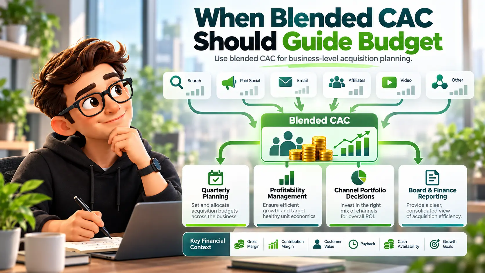 When Blended CAC Should Guide Budget